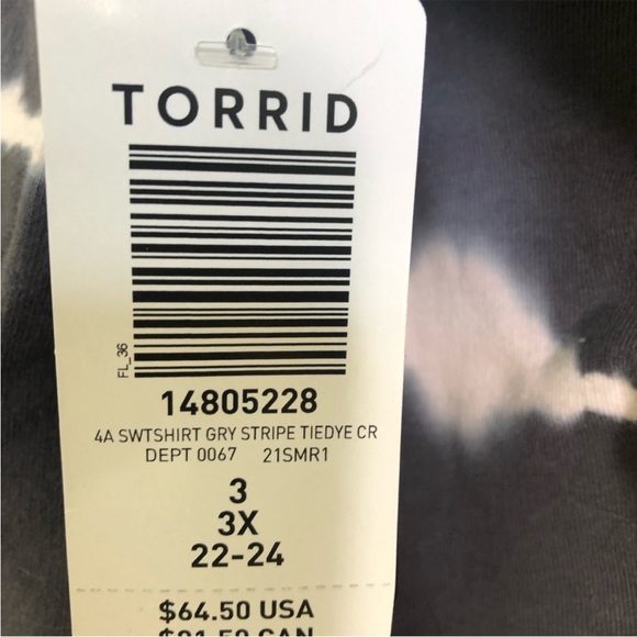 Torrid size 3 Tye Dye Track Pants - Picture 2 of 3